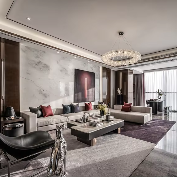 Interior Design Drawing - Sanhai Light Interior Design Construction Drawing