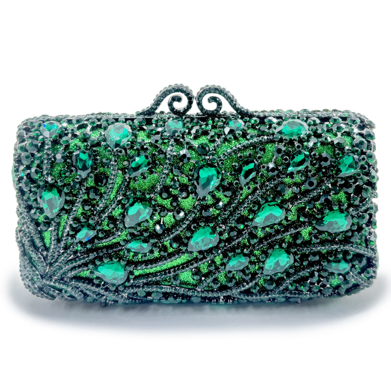 Interior Design Ai - Handbag Cosmetic Diamond Clutch Bag Hollow