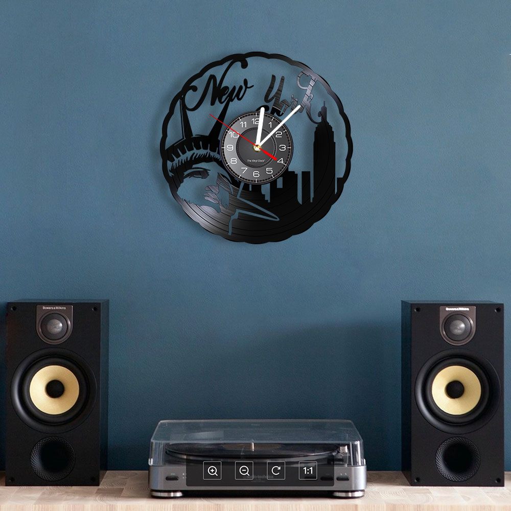 New York Skyline Vintage Vinyl - đánh giá và giá Interior Design Nyc