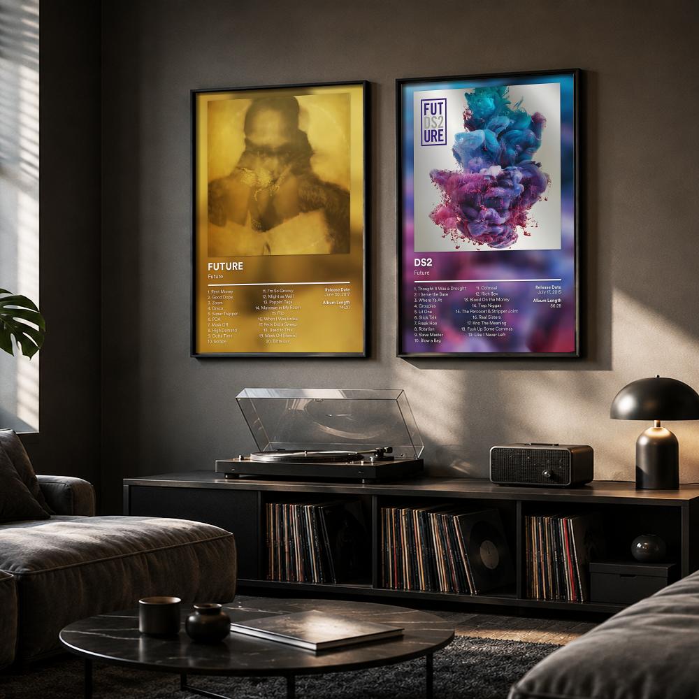 F-Future Rapper Album Painting - đánh giá và giá Interior Design Drawing