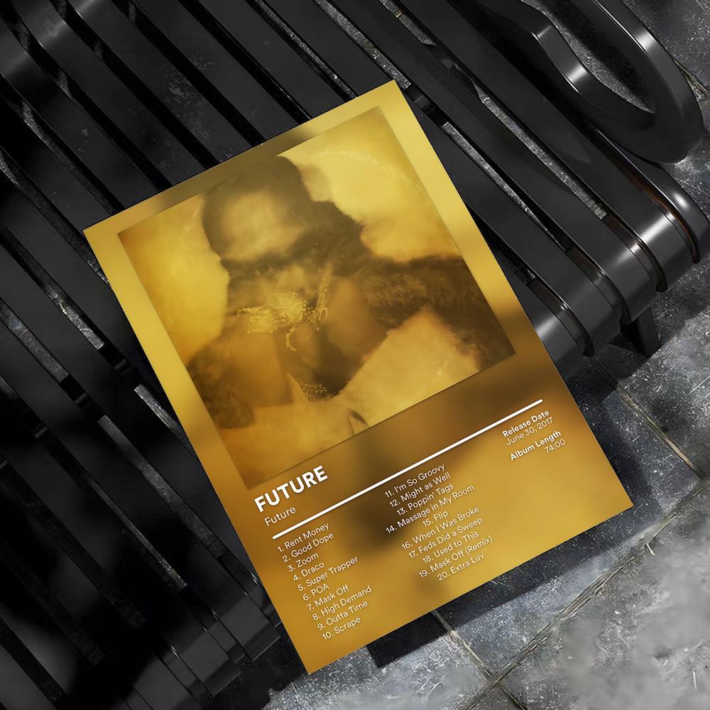 F-Future Rapper Album Painting - đánh giá và giá Interior Design Drawing
