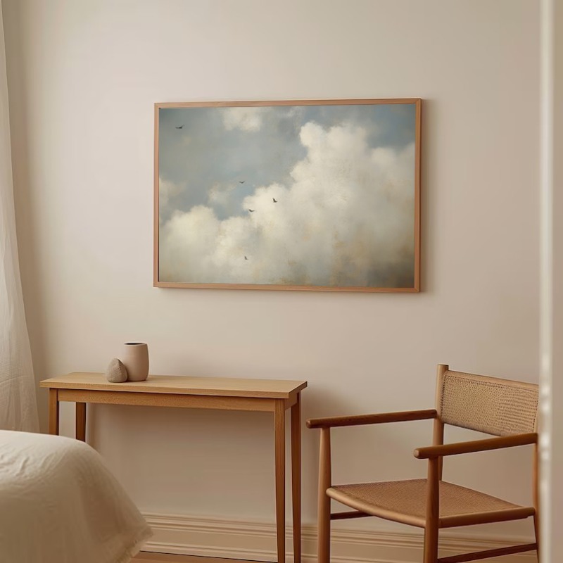 Abstract Cloudscape Sailboat C - đánh giá và giá Interior Design Drawing