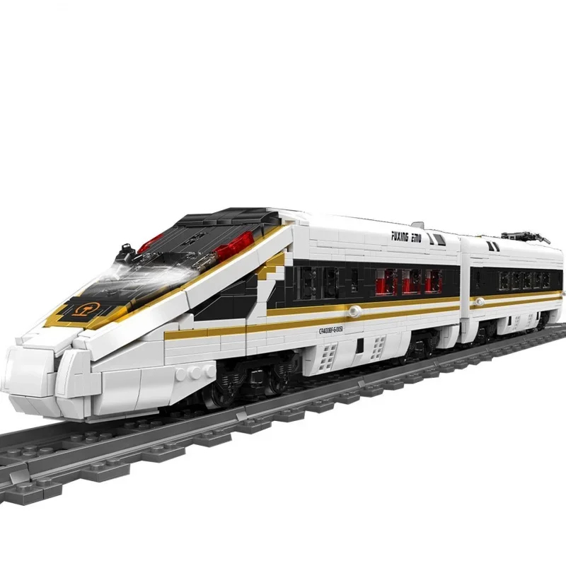 12015 High-Speed Railway Train - đánh giá và giá Interior Design Lego