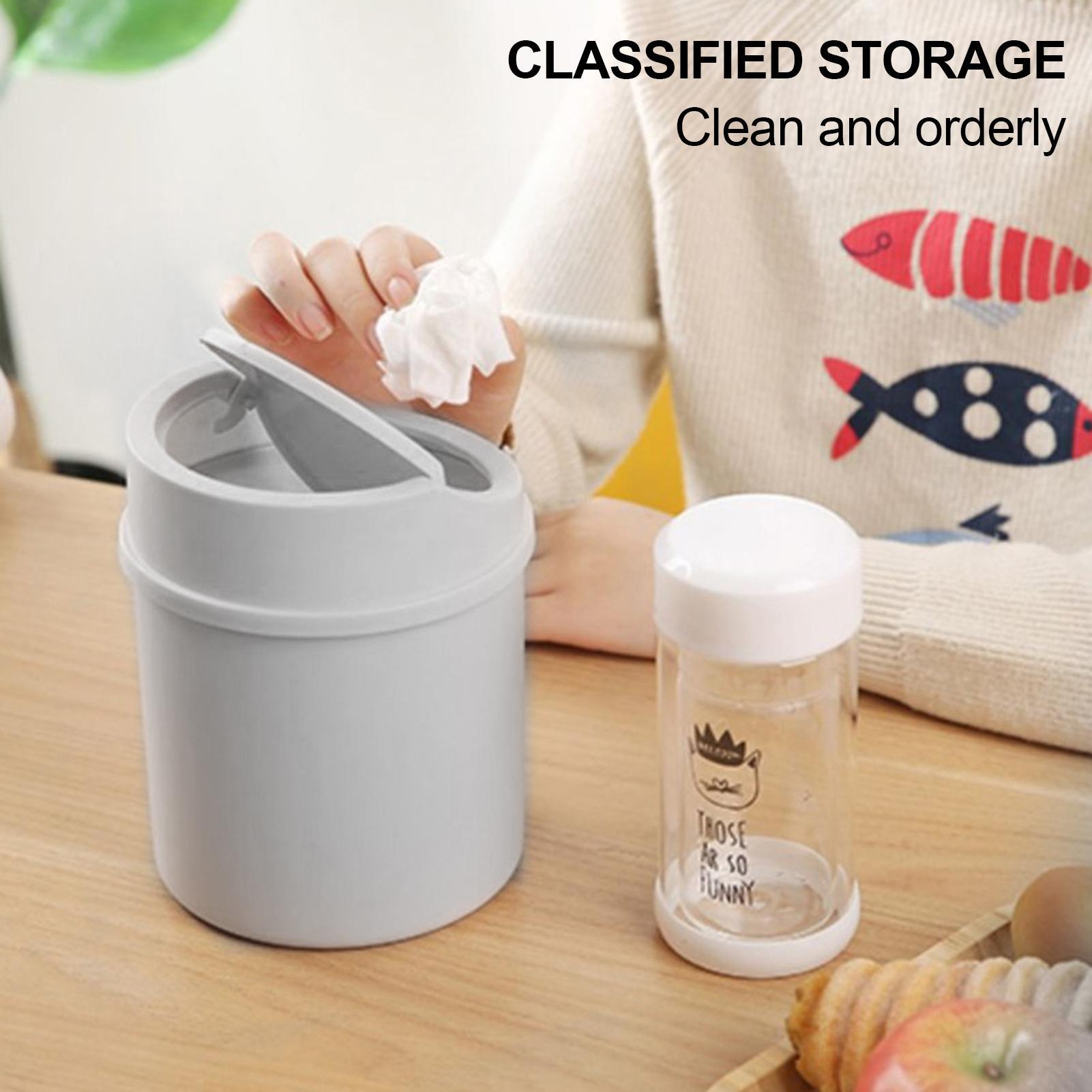 Mini Trash Can With Flipping L - đánh giá và giá Interior Design Office Space