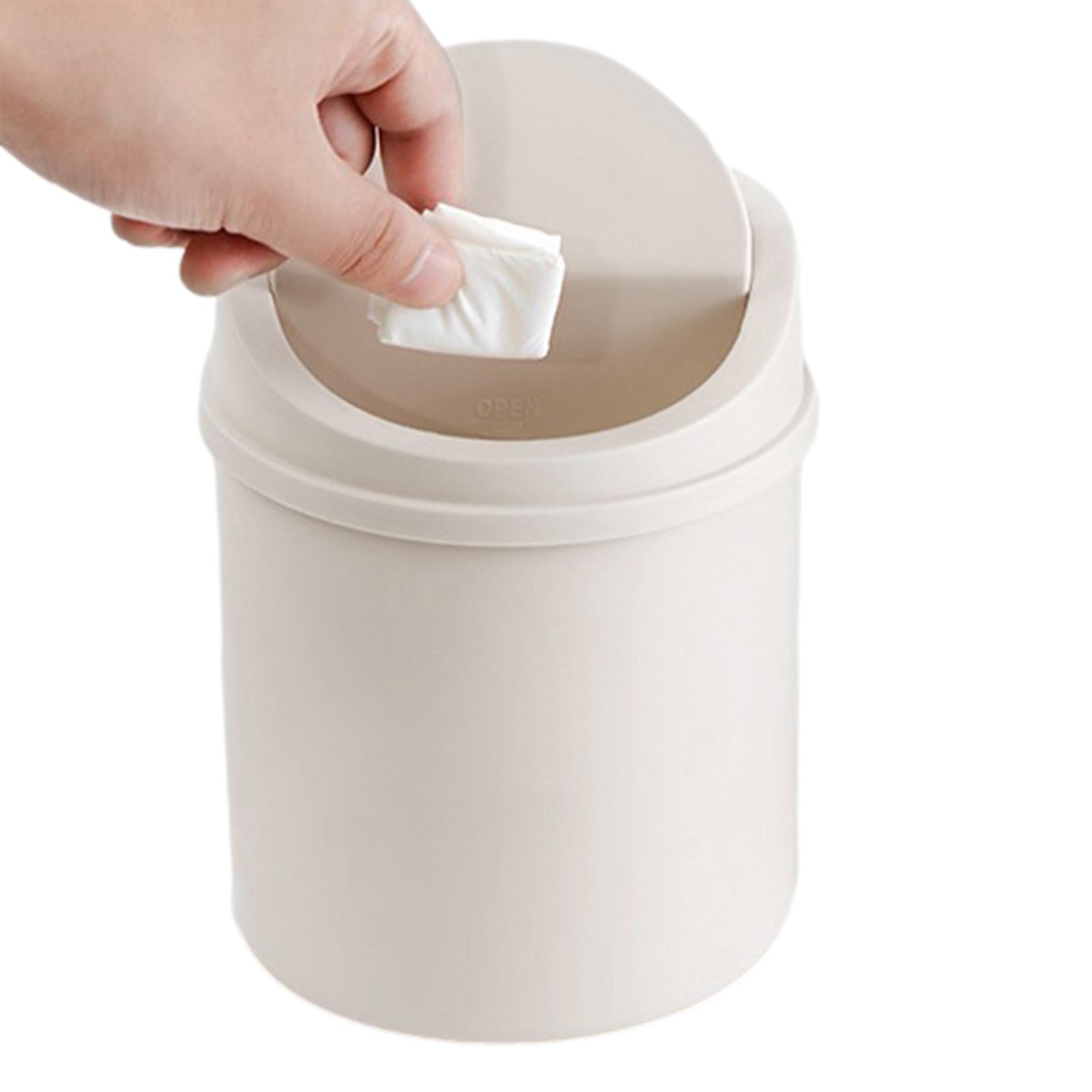 1pc Mini Plastic Desktop Trash - đánh giá và giá Interior Design Office Space