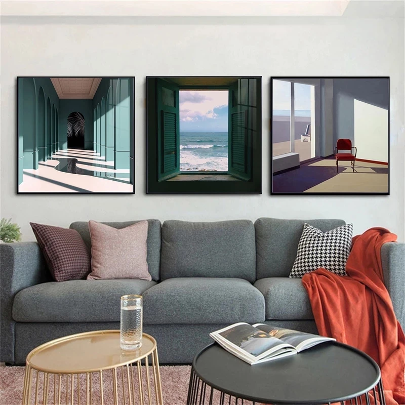Nordic Window Outside Landscap - đánh giá và giá Interior Design Drawing