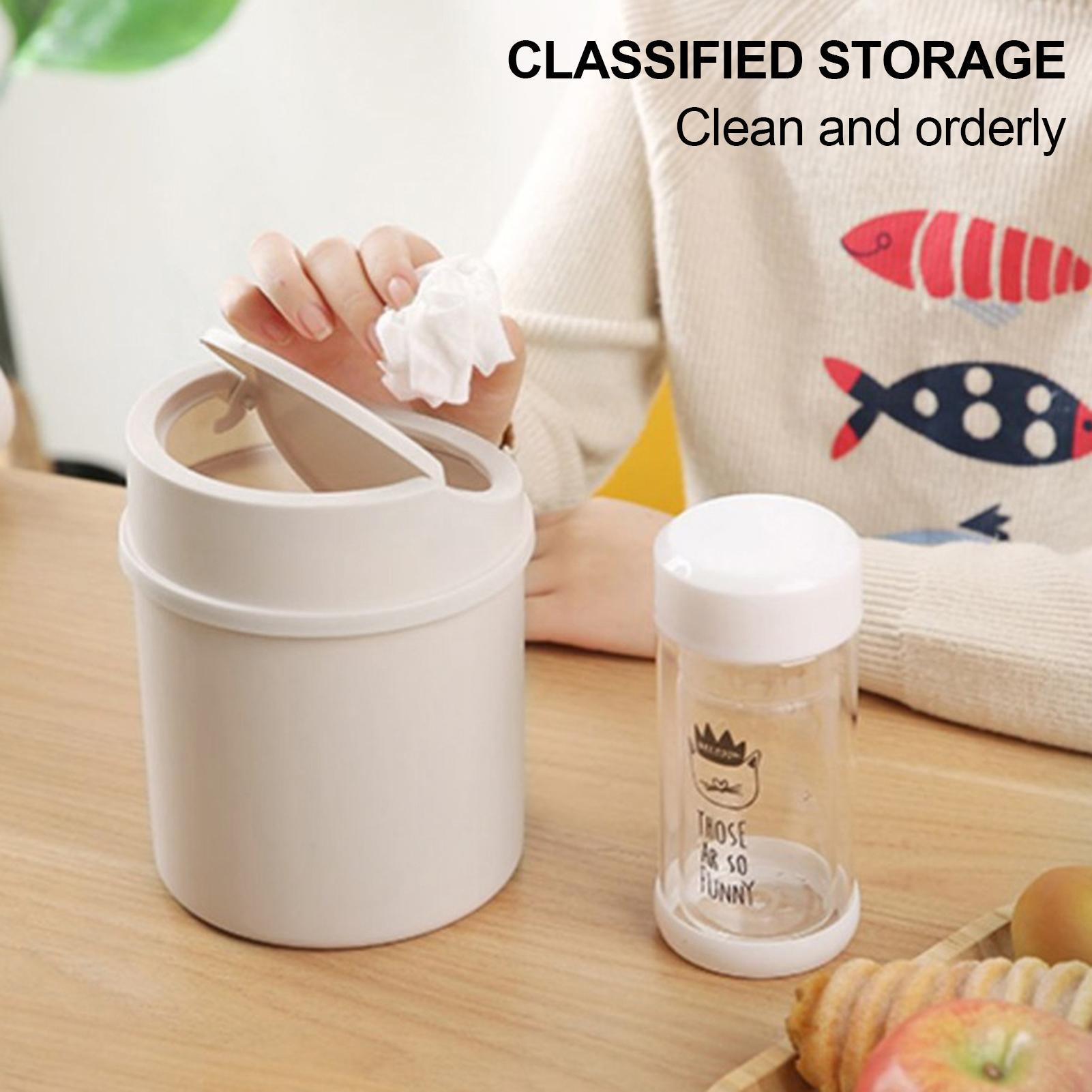 1Pcs Mini Desktop Bin Trash Ca - đánh giá và giá Interior Design Office Space