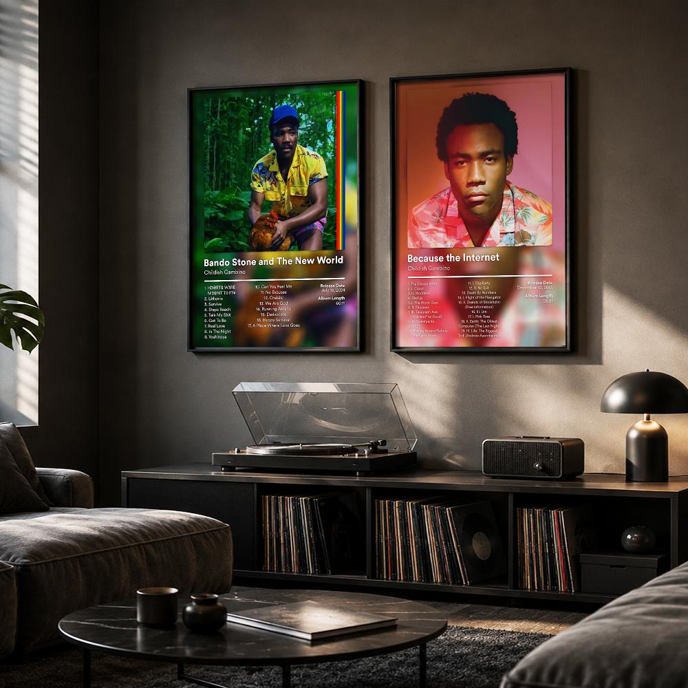 C-Childish Gambino Music Album - đánh giá và giá Interior Design Drawing