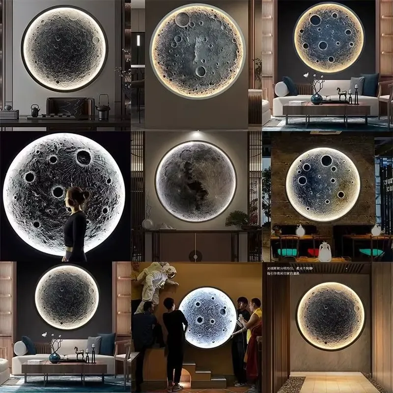 3D Moon Lamp LED Night Light C - đánh giá và giá Interior Design Living Room Ideas