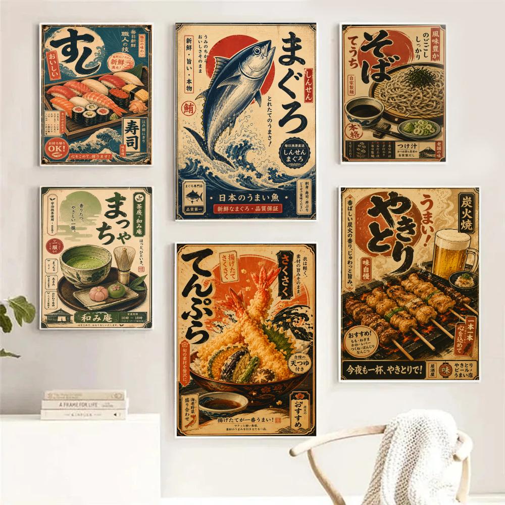 Vintage Japanese Fish Sushi La - đánh giá và giá Interior Design Drawing